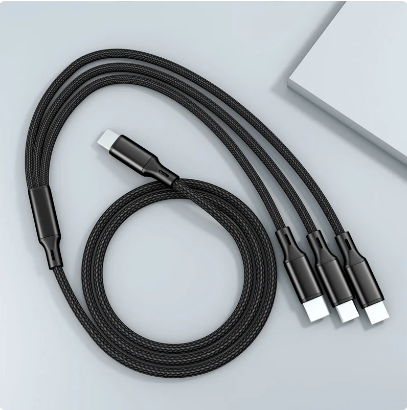 3In1 Usb C Cable Type C To Type C Micro Usb 8Pin Cable Pd Usb C Charger Fast Charge Usbc for Phone Tablet Tipo C 3 In 1 Cord