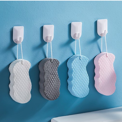 Exfoliante Soft Sponge Body Scrubber for Baby Adults Bath Exfoliating Scrub Sponge Skin Cleaner Dead