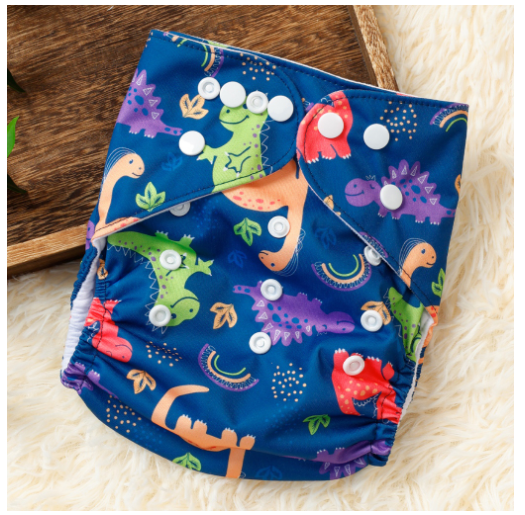 1Pcs Baby Diapering Waterproof Reusable Adjustable Eco-Friendly Polyester Baby Cloth Diapers A7