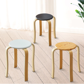 Dining Chair Wooden Chair Round Chair Stool for Dining Room Living Room