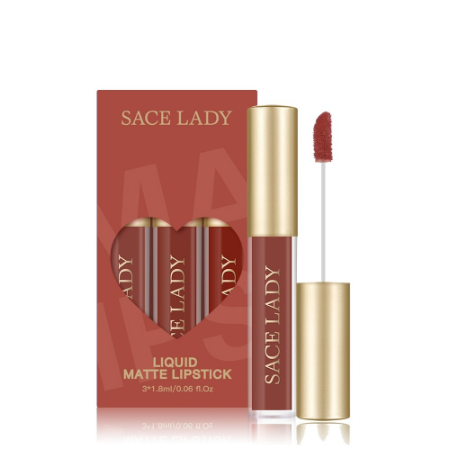 SACE LADY Liquid Lipstick Set Waterproof Matte Long Lasting Lip Makeup Set