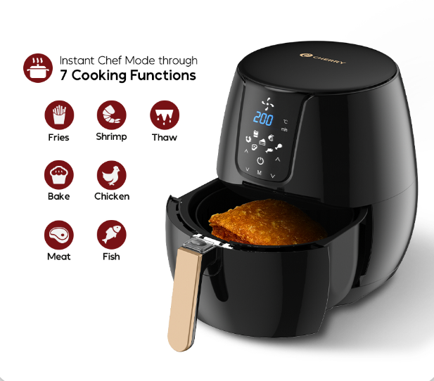 CHERRY Digital Air Fryer (4.5L)