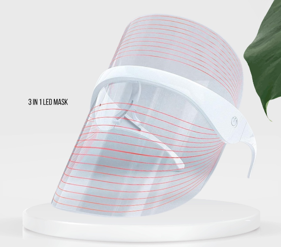 LED Light Therapy Glow Mask Anti Aging Skin Rejuvenation Brightening Anti Acne Anti Wrinkle