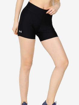 UNDER ARMOUR HeatGear Armour Mid Rise Middy Shorts for Women