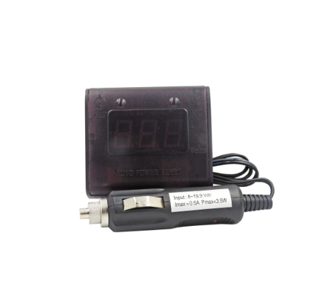 DHC APM-5 2-in-1 Auto Power Alert Voltmeter and USB Auto Charger