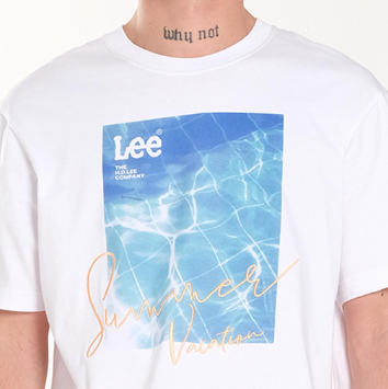 Lee Oversized Graphic T-Shirt for Men