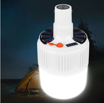 KIMH Solar LED Bulb Light USB Rechargeable Mobile Household Emergency Charging Lamp For Camp Tent