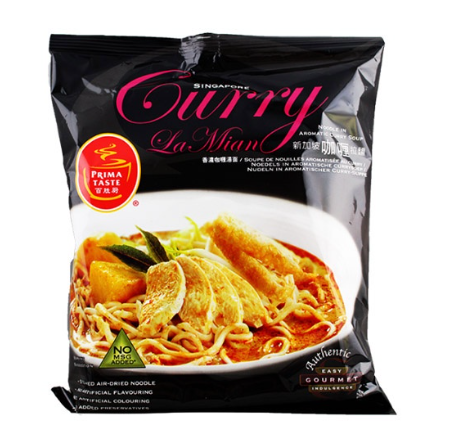 Prima Taste Singapore Curry La Mian Noodles 178g