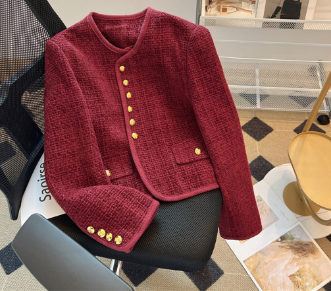 Lovito Women Casual Plain Button Front Jacket LNA43325