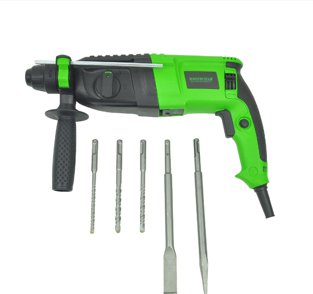 Greenfield Rotary Hammer Drill 800w 26mm - Power Tool/Home Improvement