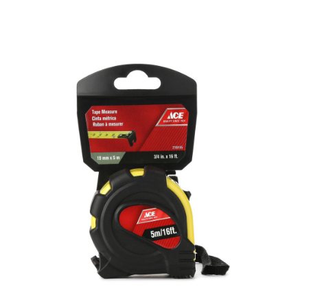 Ace Hardware Tape Measure 5m 16ft
