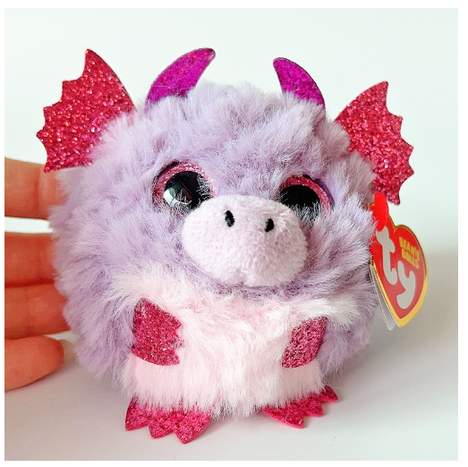 10cm Ty Big Eyes Stuffed Pea Stuffed Bubble Ball Series Animal Collection Unicorn Rat Owl Monkey Boy Girl Birthday Gift A15