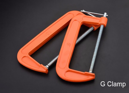 Harden 6",8",10" G Clamp (Classic) Heavy Duty Professional Woodworking Tools 6" Alloy Steel Quick Re