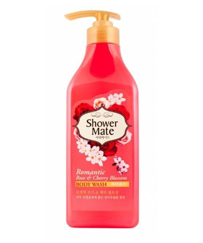Kerasys Shower Mate Body Cleanser Rose & Cherry Blossom 550ML