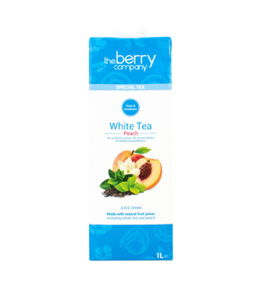 The Berry Company White Tea Peach 1L