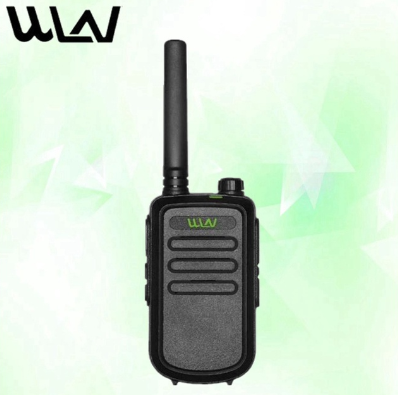 WLN KD-C10 UHF 400-470MHZ 16 Channel Two-Way Walkie Talkie Radio 5W Black