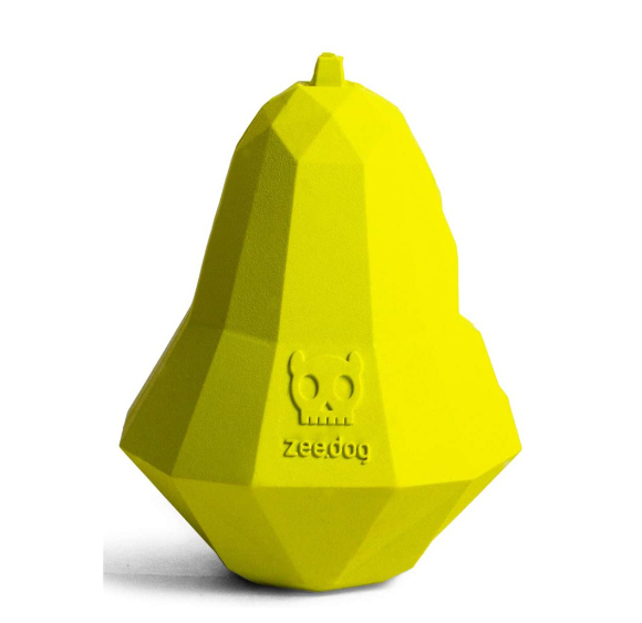 Zeedog Super Fruitz Treat Dispensing Dog Toy [Pear]