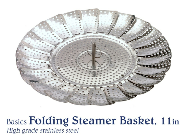 Chef's Classics Basics Stainless Steel Folding Steamer Basket, 28cm