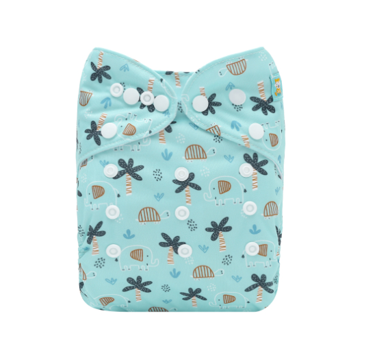 Alva Baby Cloth Diapers Washable Pocket Nappy Diaper for Newborn Without Insert N17