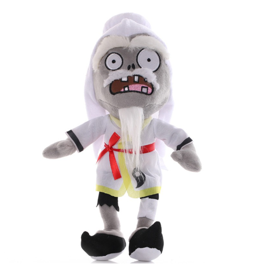 30CM Plants vs Zombies Plush Doll Peashooter SplitPea Clown Zombie Figures Soft Stuffed Toys Kids Halloween Gift Z12