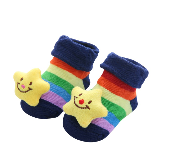 Anti-Skid Animal Character Baby Shoes Sock for Newborn S9