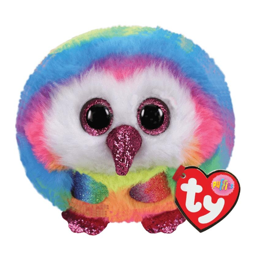 10cm Ty Big Eyes Stuffed Pea Stuffed Bubble Ball Series Animal Collection Unicorn Rat Owl Monkey Boy Girl Birthday Gift A9