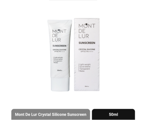 Mont De Lur Crystal Silicone Sunscreen SPF50 PA++++ 50ML