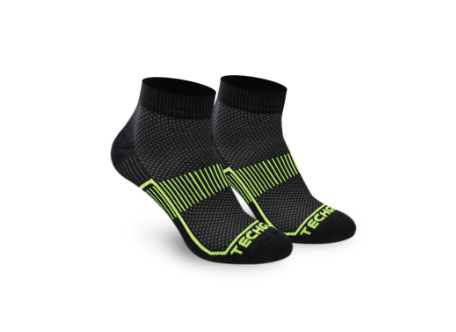 Burlington Men’s TechGear Flexion X-Trainer Thick Sports Ankle Socks