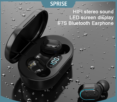 SPRISE E7S TWS Bluetooth 5.0 Earphones Stereo Noise Cancellin
