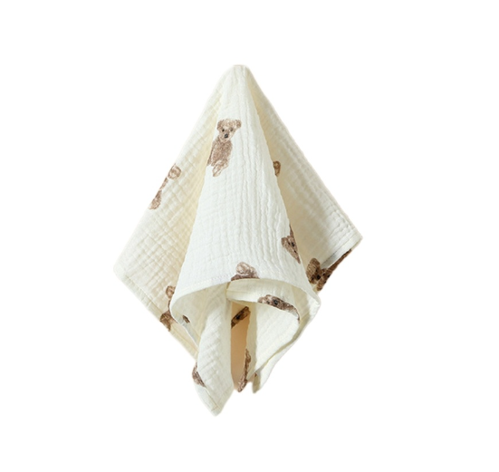 BB Toddler Security Blanket Cuddle Bib Cotton Soothe Towel Teething Bibs Sleeping-Doll Baby Cartoon Kerchief Appease Tow B14