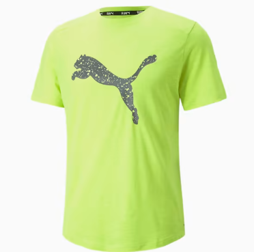 PUMA Performance Logo Short Sleeve Men Running Tee