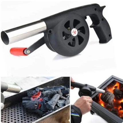 Hand Blower household hand portable barbecue blower small hair dryer outdoor barbecue accessories tools