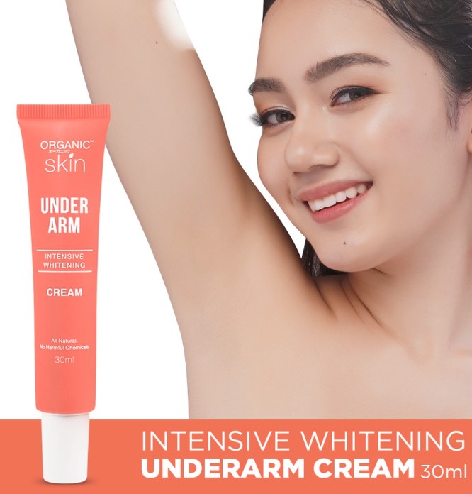 Organic Skin Japan Intensive Whitening Underarm Cream Under Arm Lightening Cream 30ml
