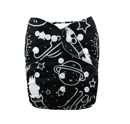 Alva Baby Cloth Diapers Washable Pocket Nappy Diaper Only D10