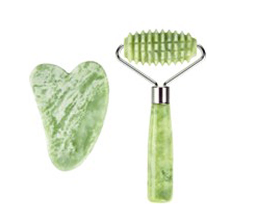 MINISO Jade Massage Set Roller & Scraping Plate