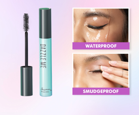 DAZZLE ME Holy Moly Mascara -Long Lasting Volume Curling Lash Lifting Smudge-proof Light Weight