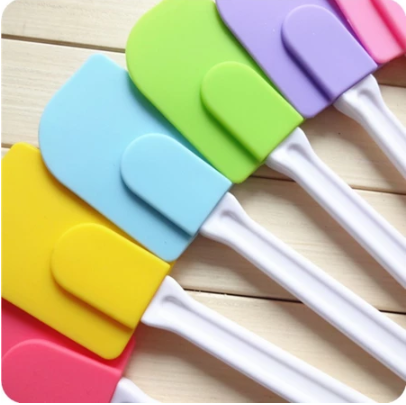 Baking Tools For Cakes Double Silicone Spatula Spoon Cookie Spatulas Pastry Scraper Mixer Butter Ice