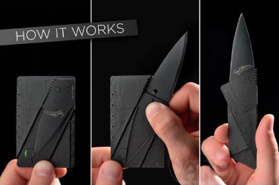 Cardsharp Credit Card Size Foldable Pocket Knife