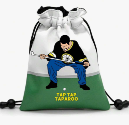 Golf Valuables Pouch,Golf Pouch Bag With Drawstrings Golf Tee Bag Pouch Leather Golf Tee Pouch Golf Ball Bag For Men Women,Great Golf Gift For Dad & Mom