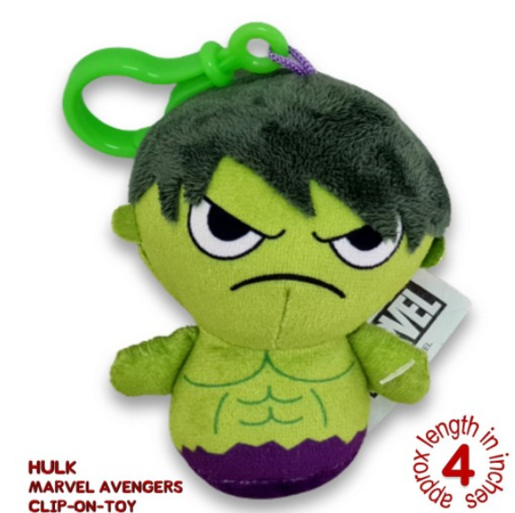 KC0415 Key Clips Rings Hanging Plushies Bag Charm Stuffed Toys P5