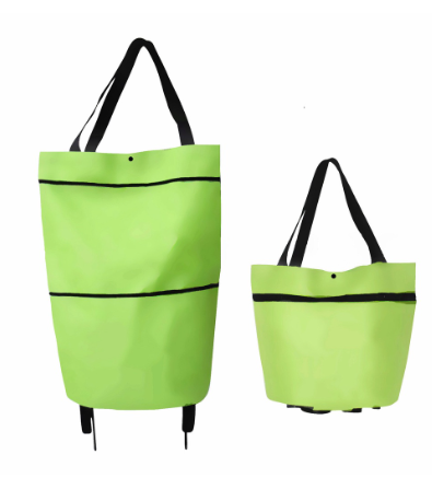 Foldable Shopping Trolley Tote Bag
