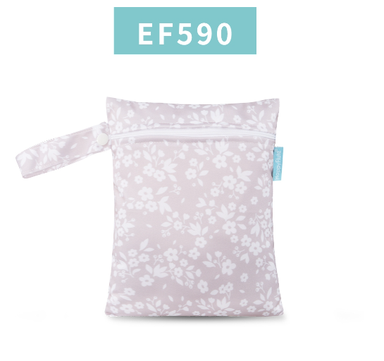 Happyflute 18x25CM Waterproof Mini Wet Diaper Bag Reusable And Portable Single Pocket Dry Bag For Diapers S12