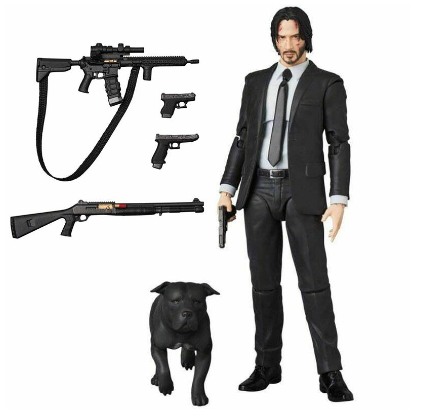 Mafex 085 John Wick Chapter 2 Action Figure New Medicom Toy 16cm Xmas Gift Toys