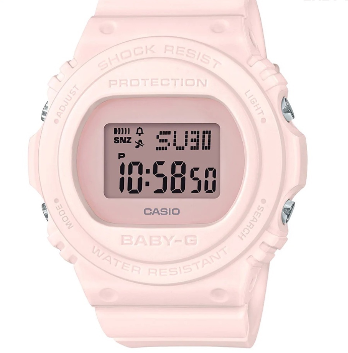 Casio Baby-g BGD-570-4DR Digital Rubber Strap Watch For Women