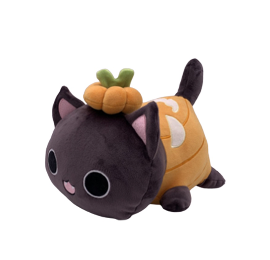 Kawaii Aphmau Meows Cat Plush Toy Soft Meemeow Stuffed Donut Cat Plushes French Fry Cheeseburger Food Plush Doll CAT23