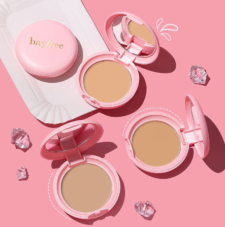 Bayfree 4 Color Matte Full Coverage Hydrating Concealer Cream Oil Control Foundation Balm Face Makeup