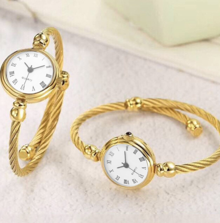 Women's Fashion Stainless Steel Bracelet Watch #GNL27