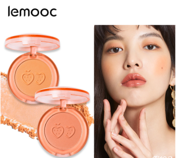 Lemooc Blush On Natural Makeup Powder Cheek Palette