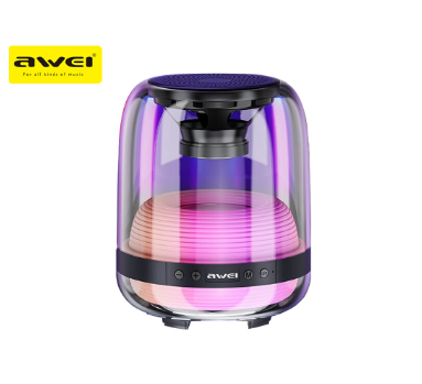 Awei Y386 Wireless Portable Bluetooth Speaker Symphony Lights 8W Dual Speakers with RGB Lights