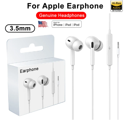 Original For Apple Headphones For iPhone 15 14 13 12 11 Pro Max X 8 Plus Lightning Earphones Bluetooth Wired Earbuds Accessories